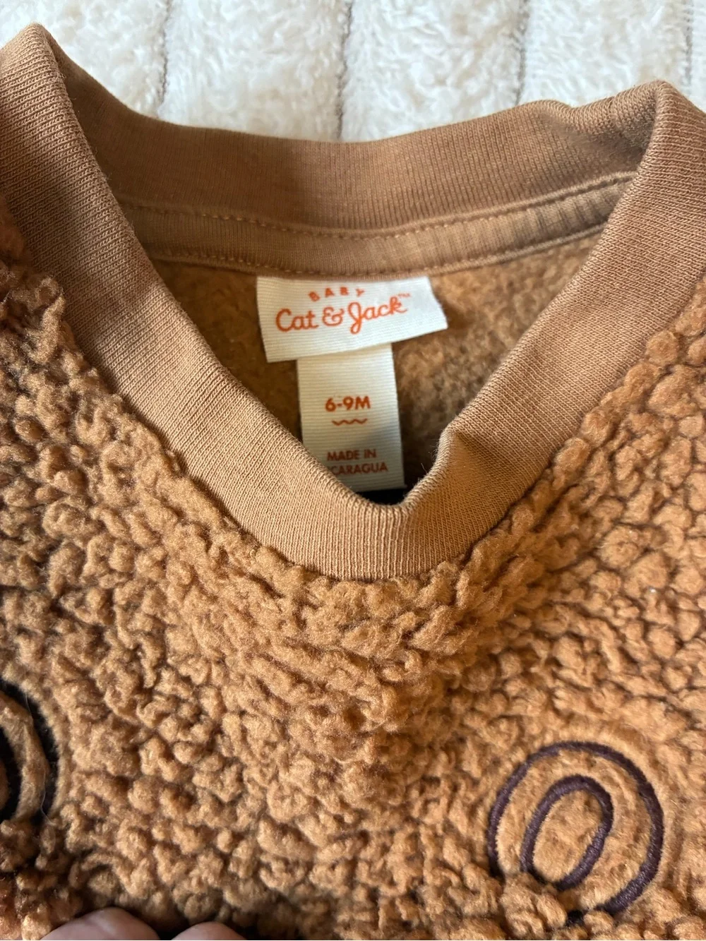 🧸🤎 Cat & Jack Teddy Bear Fleece Set | 6-9 Months